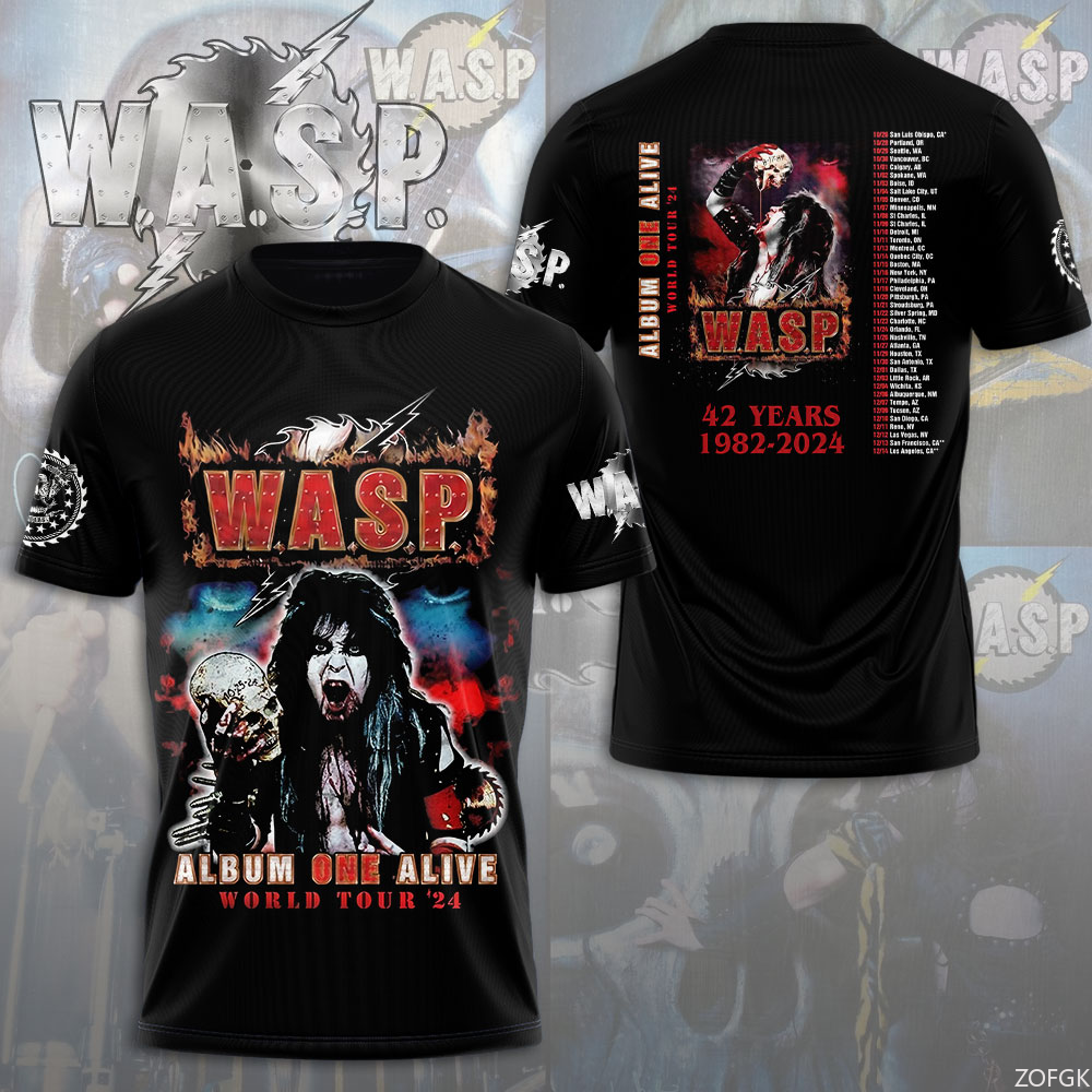 W.A.S.P Rock 3D Printing T-shi - Summer Kids Clothing บทวิจารณ์และราคา