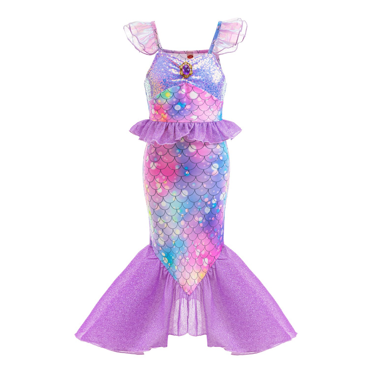 Disney New Ariel Princess Litt - Summer Kids Clothing บทวิจารณ์และราคา