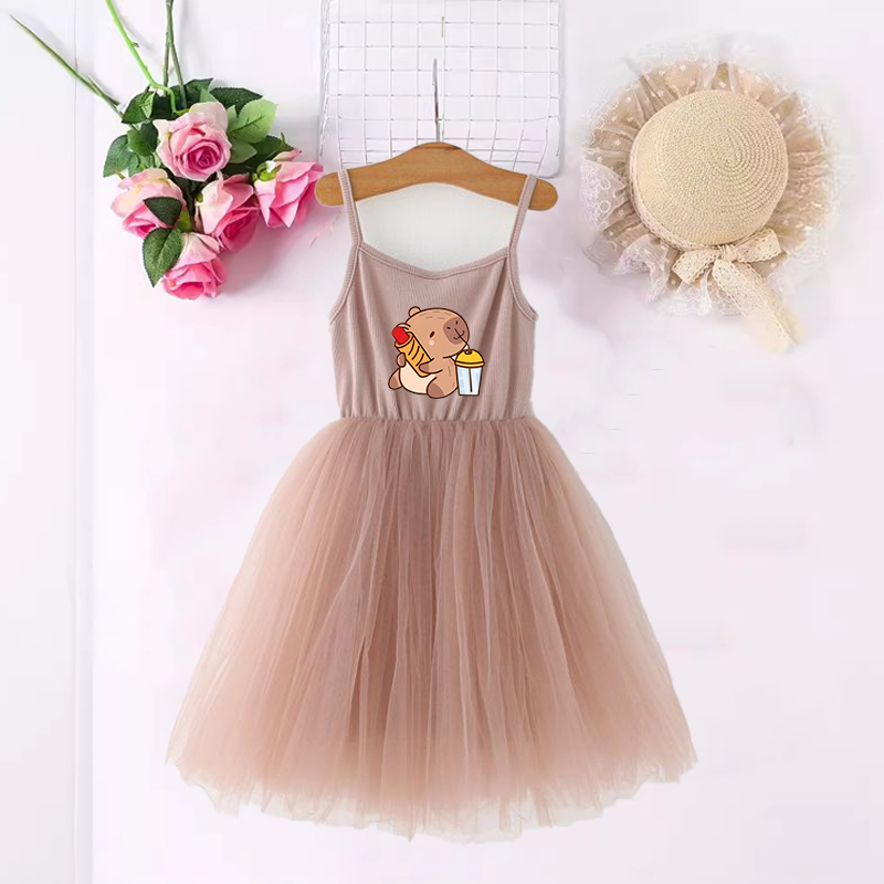 Capybara Girls Dresses Anime P - Summer Clothing Baby บทวิจารณ์และราคา