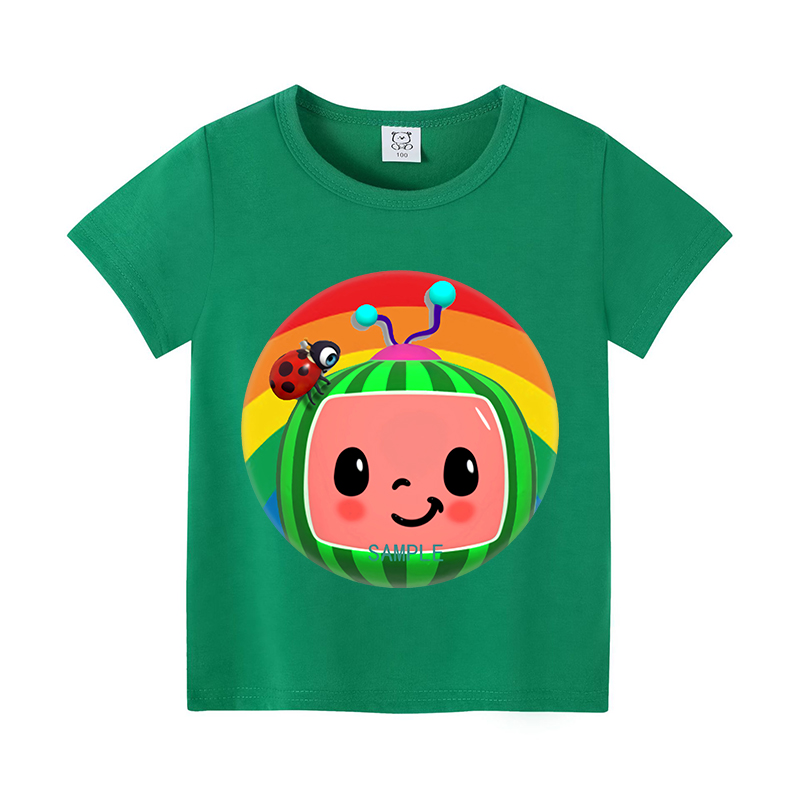 Cocomelons Baby T-Shirts Anime - Summer Clothing Cartoon บทวิจารณ์และราคา