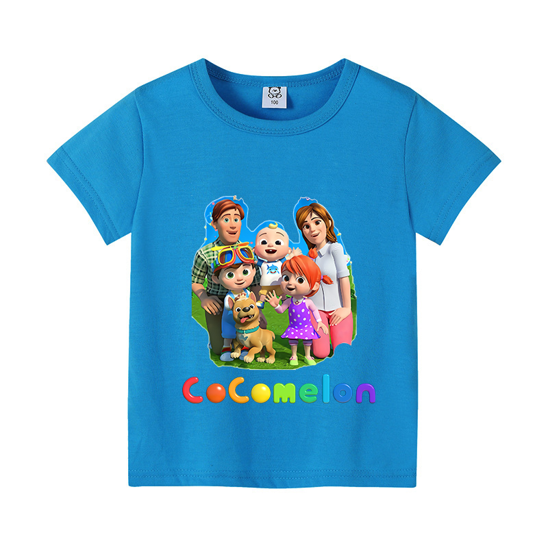 Cocomelons Baby T-Shirts Anime - Summer Clothing Cartoon บทวิจารณ์และราคา