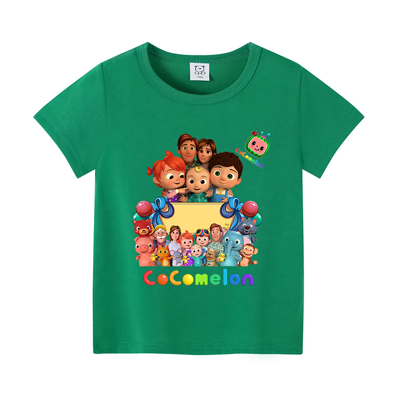 Cocomelons Baby T-Shirts Anime - Summer Clothing Cartoon บทวิจารณ์และราคา
