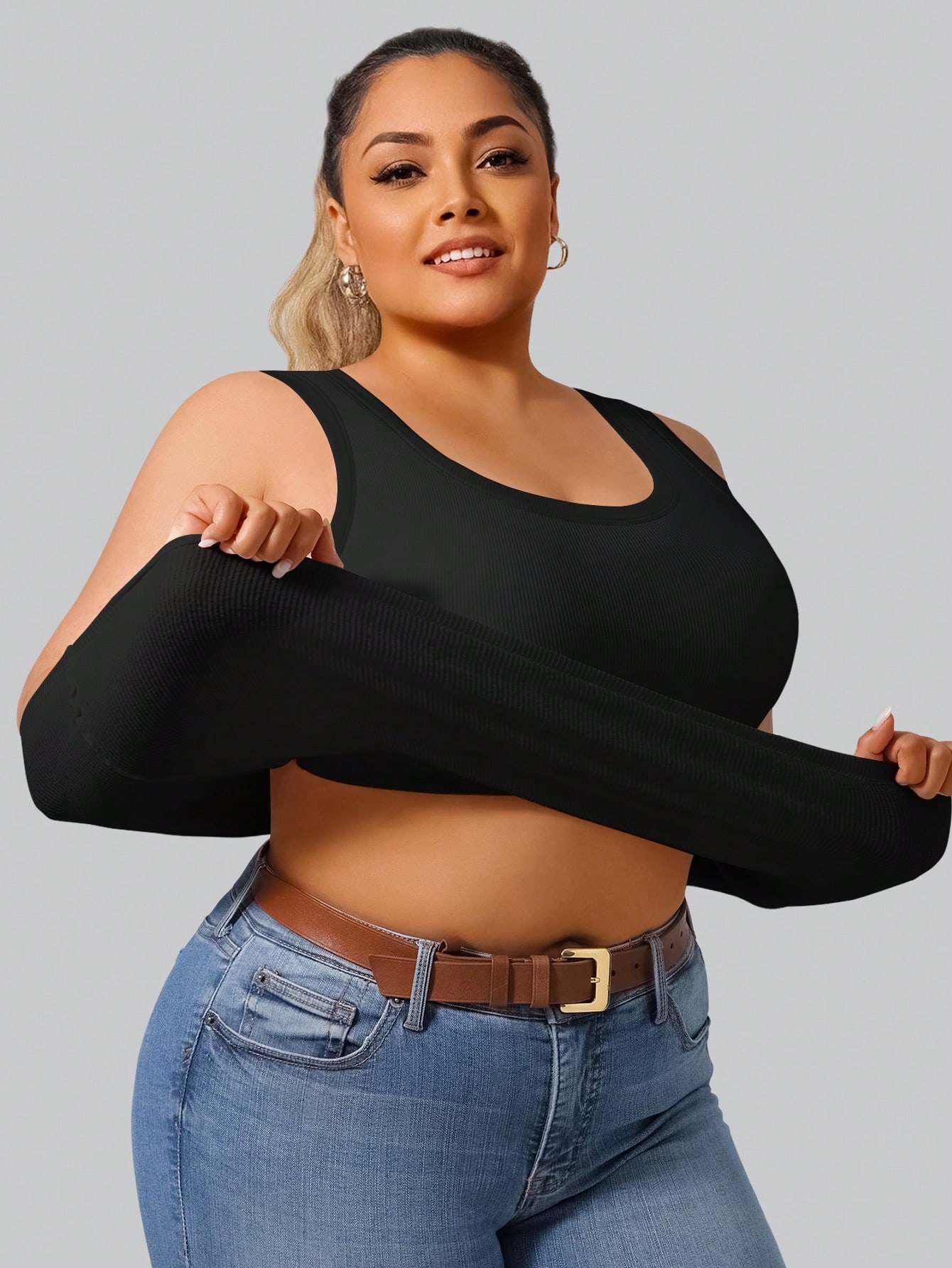 Plus Size Women's High Stretch - Summer Upf Clothing บทวิจารณ์และราคา