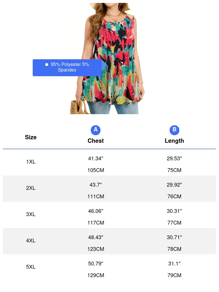 Plus Size Bohemian Casual Vest - Summer Upf Clothing บทวิจารณ์และราคา