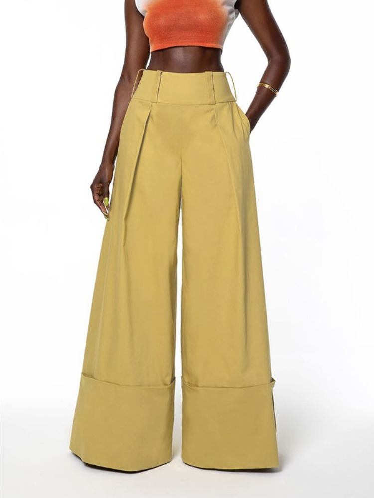 UOOZEE Women's Cotton Blend Wi - Palazzo Pant Wide บทวิจารณ์และราคา