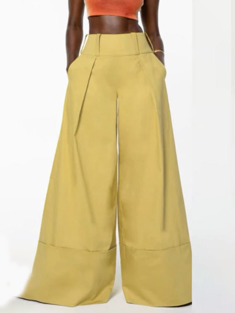 UOOZEE Women's Cotton Blend Wi - Palazzo Pant Wide บทวิจารณ์และราคา