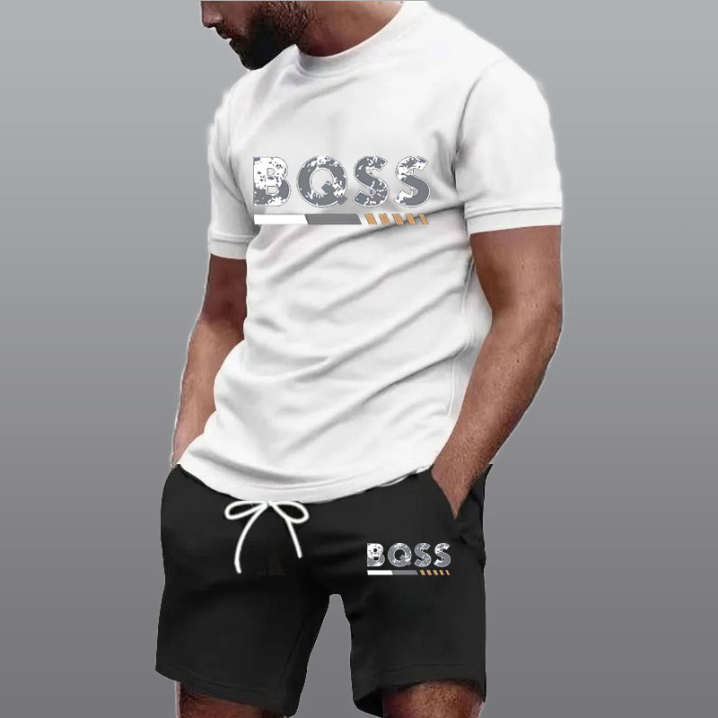 Summer Sportswear Men's Suit F - Summer Knit Clothing บทวิจารณ์และราคา