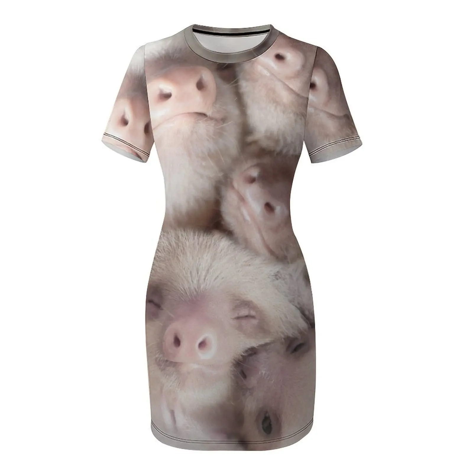 Sloth Short-Sleeved Dress Summ - Summer Clothing Trends For Women 2026 บทวิจารณ์และราคา