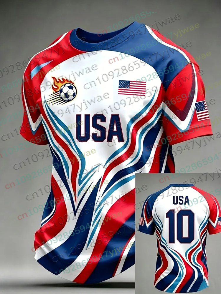 2026 America Soccer Jersey for - Summer Clothing For Teens บทวิจารณ์และราคา