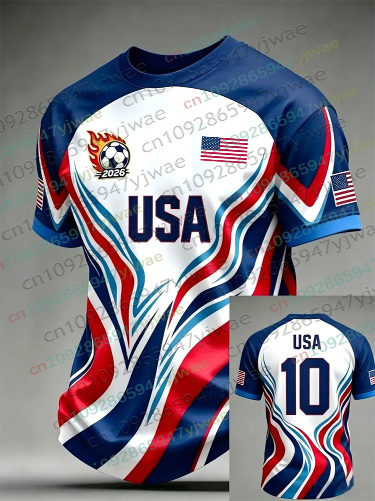 2026 America Soccer Jersey for - Summer Clothing For Teens บทวิจารณ์และราคา