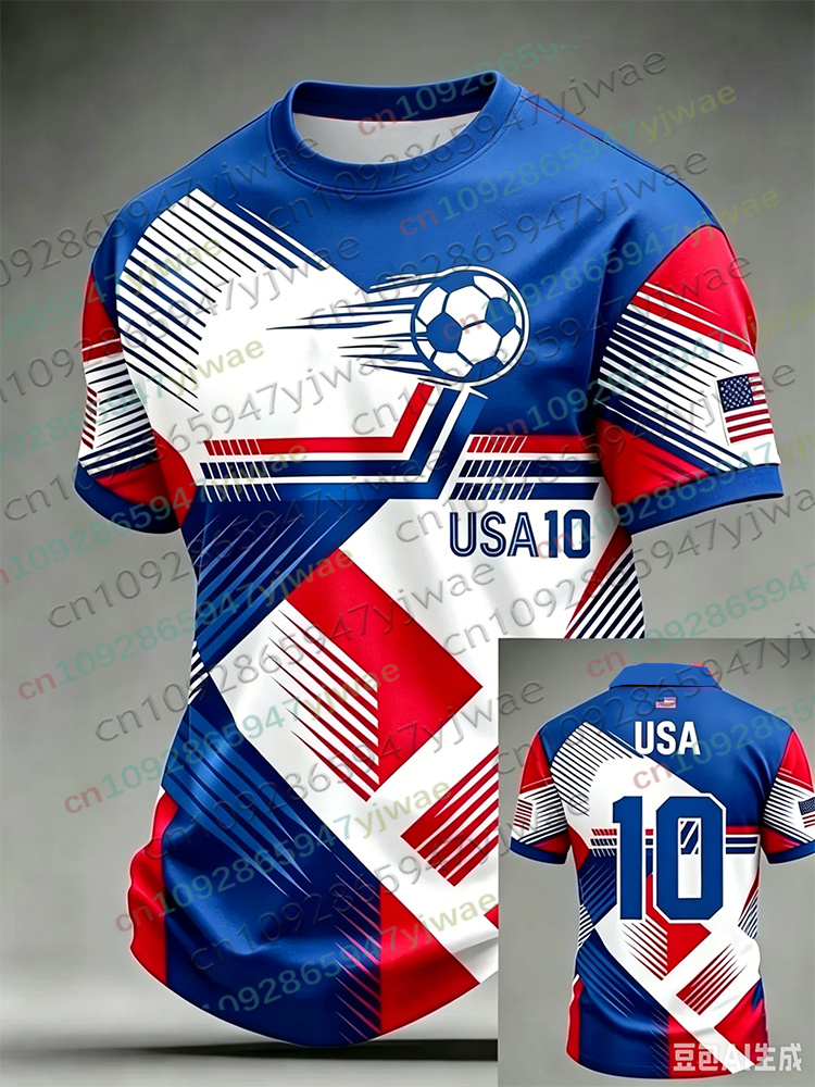 2026 America Soccer Jersey for - Summer Clothing For Teens บทวิจารณ์และราคา